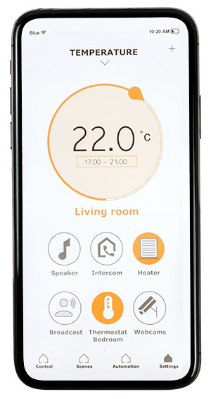 Smartphone-Steuerung